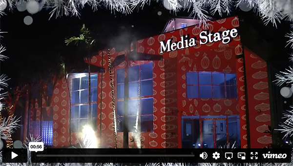 Project Peppermint: Projection Mapping of Media Stage HQ