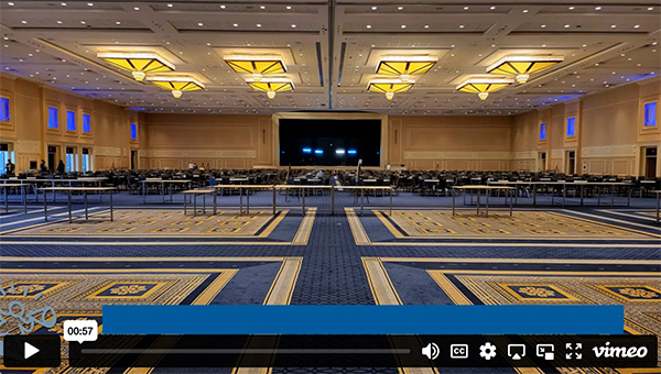 Media Stage at the Gaylord National Resort & Convention Center, National Harbor, MD