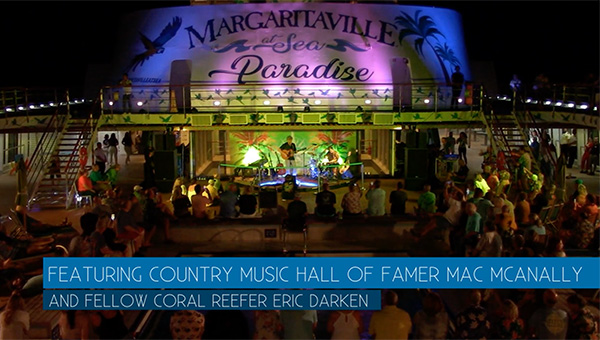 Media Stage at Sea with Margaritaville