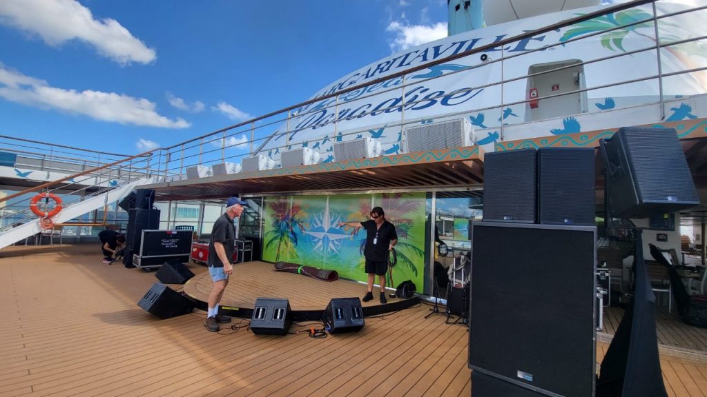 Sound setup in cruise 